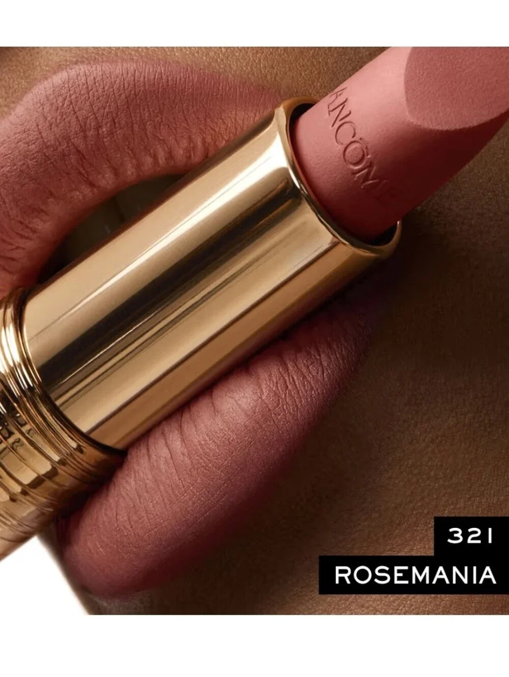 Lancome L'Absolu Rouge Drama Matte Lipstick: Rosemania (321) .05oz (TS), NWOB